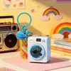 2026 Nova Mini Máquina de Lavar Original Chaveiro Luminoso Pequeno Presente Brinquedo Criativo para Alívio de Estresse Pingente de Mochila