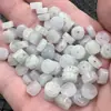 Contas soltas de jade Material de jade Bashan contas soltas de cobre contas soltas de jade grosso acessórios para pulseira colar diy contas soltas