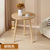 Mesa de centro redonda pequena mesa de café sala de estar simples casa mesa lateral de sofá quarto mesa de cabeceira mesa de varanda mini minimalista criativa