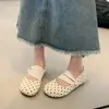 Nuevos zapatos sin cordones para primavera y otoño, casuales de lunares con cordones, poco profundos, retro, cómodos, zapatos Mary Jane para mujer 2026
