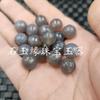Ágata púrpura ahumada cuentas con patrón de retorno Cuentas sueltas de jade Pulsera de calcedonia Quiero dejar accesorios de joyería Cuentas hechas a mano al por mayor