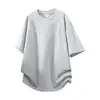Nueva Camiseta de Manga Corta de Secado Rápido para Hombre Transfronteriza 2026, Marca de Moda Trendy con Construcción de Nudo de Seis Puntadas y Cuatro Agujas