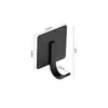 Gancho Adhesivo Fuerte de Acero Inoxidable 304 Transfronterizo, Sin Taladro, Gancho Único Sin Rastro para Baño, Cocina y Detrás de la Puerta Gancho Metálico para Abrigos