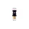 Tapón para calabaza de vino anti-fugas incrustación de cobre petaca accesorios para vino de mano juego de texto tapón Hu Lu