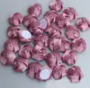 Flores de Capullos de Rosa Tridimensionales de 5 cm Transfronterizos Capullos de Flor de Rosa de Cinta de 2.5 cm Accesorios para Ramo DIY Flores