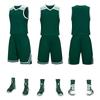 Venta al por mayor rápida de camisetas personalizadas de Nueva Jersey, uniforme de equipo de competición de secado rápido, uniforme de baloncesto, traje de verano para niños y adultos