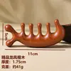 Peine de Masaje de Sándalo Dorado, Peine de Meridianos, Peine con Cojín de Aire para Cabeza y Cuero Cabelludo para Conservar la Salud, Peine de Airbag, Peine Portátil, Souvenir Transfronterizo