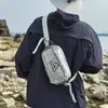Serie de Senderismo Transfronterizo Bolso Cruzado Estilo Retro Americano para Mujer, Riñonera Versátil Casual, Bolso de Pecho Estilo Deportivo Personalizado para Hombre