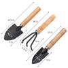 Herramientas para plantar flores, plantar vegetales en el hogar, jardinería de flores, tierra de pino, pala para flores, herramientas para plantar flores en macetas, pala pequeña de tres piezas