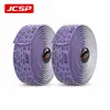 Fita para Guidão de Bicicleta de Estrada JCSP com Fita de Fixação Antiderrapante Manoplas de Guidão Acessórios Esportivos para Ciclismo de Estrada Equipamento Masculino e Feminino Absorção de Choque