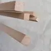 Tira de madera de tung tira de madera plana productos de madera diy hecho a mano modelo de construcción palo de madera redondo tablero de madera modelo Tira de madera