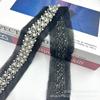 Nuevo estilo encaje accesorios perla cinta accesorios encaje ropa zapatos sombrero decoración 4.5CM de ancho