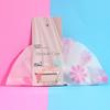 Yadsheng 8809 simples renda design impermeável touca de chuveiro mulheres PE adulto banho banheiro chuveiro cap set Venda por atacado