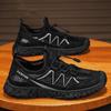 Zapatos de Protección Laboral, Zapatos para Hombre, Zapatos de Malla Hueca Transpirable Nuevos de Verano, Zapatos Deportivos Antideslizantes Resistentes al Desgaste para Hombre, Tenis Casuales, Zapatos de Moda