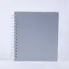 Álbum de fotos autoadhesivo laminado de color macarrón personalizado bestseller transfronterizo con papel especial mate y páginas interiores de cartulina blanca álbum de fotos DIY