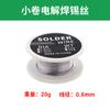 Fabricante Rolo Pequeno Fio de Solda Eletrolítico Contendo Resina Baixo Ponto de Fusão Fio de Estanho com Chumbo Fio de Solda para Reparo Doméstico 0.8