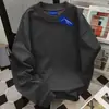 Camiseta Lisa de Cor Pura com Manga Longa Estilo Americano Simples para Homens e Mulheres, Nova Camiseta Básica Estilo Ins Primavera e Outono, Top Solto Versátil