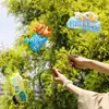 Día del Niño Decoración Divertida de Globos de Primavera Jardín de Infancia Escuela Aula Escritorio de Clase Suministros para Actividades Infantiles