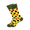 Calcetines de Marca Nuevos y de Moda Transfronterizos, Mismo Estilo que Amazon, Calcetines Unisex de Lunares Multicolor, Calcetines de Media Caña Hip-Hop, Calcetines Urbanos