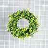 Decoração de porta simples transfronteiriça em estilo nórdico, guirlanda faça você mesmo, flor falsa de eucalipto, guirlanda de simulação de Natal, decoração de Páscoa