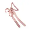 Pinza para el pelo de estilo nuevo transfronteriza, exquisita, estilo dulce, con lazo de cinta, sensación elegante y de alta gama, elegante pinza de tiburón para mujer