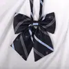 Gravata Borboleta Vermelha JK para Estudante Flor de Laço Gravata Borboleta Listrada Lenço Verde JK Menina Xadrez Gravata Borboleta JK Azul Masculino