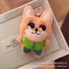 Chaveiro de Boneca Fofa Zootopia Pingente de Bolsa Judy Nick Pingente de Boneca de Pelúcia Presente