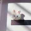 Broche de muñeca de peluche de dibujos animados, accesorios, lindo gatito de nube blanca, muñeca Kumamoto, accesorios de decoración para bolsa