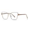 Gafas Antiluz Azul Moda Nórdica Nueva 3139 Decoración Sencilla Tendencia Pintadas a Mano Espejo Plano Fábrica Transfronteriza En stock