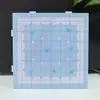 Tablero de cuentas con forma de pata de gato rosa con pines largos para dibujar líneas, Herramienta de cuentas de 2.6 mm que no se deforma, Tablero de cuentas engrosado y resistente a altas temperaturas