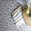 Venda Direta de Fábrica de Tecidos de Renda Populares, Tecido de Malha Jacquard Liso, Especificamente para Vestidos de Noiva, Roupas Infantis e Vestidos
