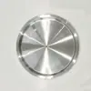 Tampas de Panela de Aço Inoxidável Disponíveis em Várias Cores, Espessadas e Adequadas para Frigideiras, Panelas de Sopa e Vaporizadores, com Múltiplos Tamanhos e Compatibilidade Universal como Acessórios de Panela