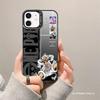 Nova Capa de Celular Luffy Apple 16 Pro Max 5 Velocidades iPhone 15 Camada Dupla Imd Cor Prata 14/13 Capa Protetora