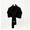 Chal coreano de otoño e invierno para mujer, protector solar, color liso, tejido, con cuello postizo, pañuelo cuadrado pequeño, chal versátil para los hombros