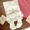Conjunto de Gorro y Calcetines para Bebé Niña, Gorro de Hilo con Corona Floral, Gorro Protector de Fontanela para Recién Nacido, Gorro Indio