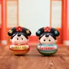 Miniaturas temáticas da Cidade Proibida, produtos culturais e criativos estilo chinês, caixas surpresa da moda, figuras estilo chinês, artesanato de caixa surpresa e sensações populares da internet