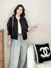Elegante Chaqueta de Béisbol Adelgazante para Mujer, Nueva Versión Coreana para Principios de Otoño 2026, Chaqueta Holgada Casual de Moda