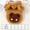 Roupas para cães Outono Grosso lã-forrado Corgi Roupas Teddy Bomei Pequeno Cão Gato Roupas para animais de estimação Atacado