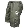 Amazon Comercio Exterior Nuevos Shorts Cargo de Verano para Hombre, Estilo Europeo y Americano, Corte Holgado, Shorts Casuales con Múltiples Bolsillos al por Mayor