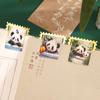 Marcapáginas de metal con forma de panda gigante de moda nacional original, regalo de mano de Sichuan Wenchuang, regalo del Día del Maestro para maestros y compañeros de clase, regalo de negocios