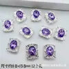 Caja Mágica Mariposa de Diamante Calabaza Corazón Flor Redonda Multicolor Ocho Agujeros Separadores Cuentas DIY Pulsera de Cuentas Accesorios para Collares