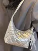 Verano 2025 Retro Diamante Cadena Pequeña para Mujer Nuevo Bolso de Hombro Casual para Viajar con Cerradura de Axila de Aspecto Sofisticado