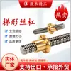 Par de husillo de bolas de movimiento lineal, husillo de bolas resistente al desgaste y de alta rigidez, tornillo para equipo de máquina se puede cortar y modificar