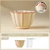 Juego de Tazas de Té Esmaltadas con Aceite de Pigmento de Horno Ru Cerámica Taza Maestra Taza Individual Set de Té Kung Fu de Gama Alta Taza de Degustación Taza de Té