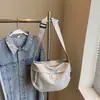 Bolsa de Lona Nueva de Verano 2026 para Mujer Gran Capacidad Ligera para el Trabajo y Uso Casual con Cremallera Bolso de Hombro Bolso Cruzado Casual