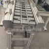 Línea de Ensamblaje de Perfiles de Aluminio Banda Transportadora Pequeña Banda para Logística Express Máquina de Moldeo por Inyección Banda Transportadora Inclinada Giratoria de Grado Alimentario