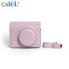 Adecuado para Bolso de Cuero Retro para Cámara Wide 400 Performer Estuche Protector Bolsa de Fotografía de PU Estuche para Cámara Bolsa de Almacenamiento
