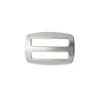 Hebilla de Anillo D en Forma de Arco de Acero Inoxidable 316 para Bolsas, Hebilla de Ajuste para Ferretería de Mascotas, Pieza de Anillo D Metálico Ajustable para Mascotas
