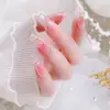 Arte de Uñas Popular Diamantes Sueltos Rhinestones Transparentes de Colores con Base Plana Estilo Mismo Abanico Rey Decoraciones para Uñas DIY