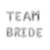 Boda Transfronteriza Europea y Americana Decoración de Boda Equipo de la Novia Equipo de la Novia Traje de Globo con Letras Oro Rosa